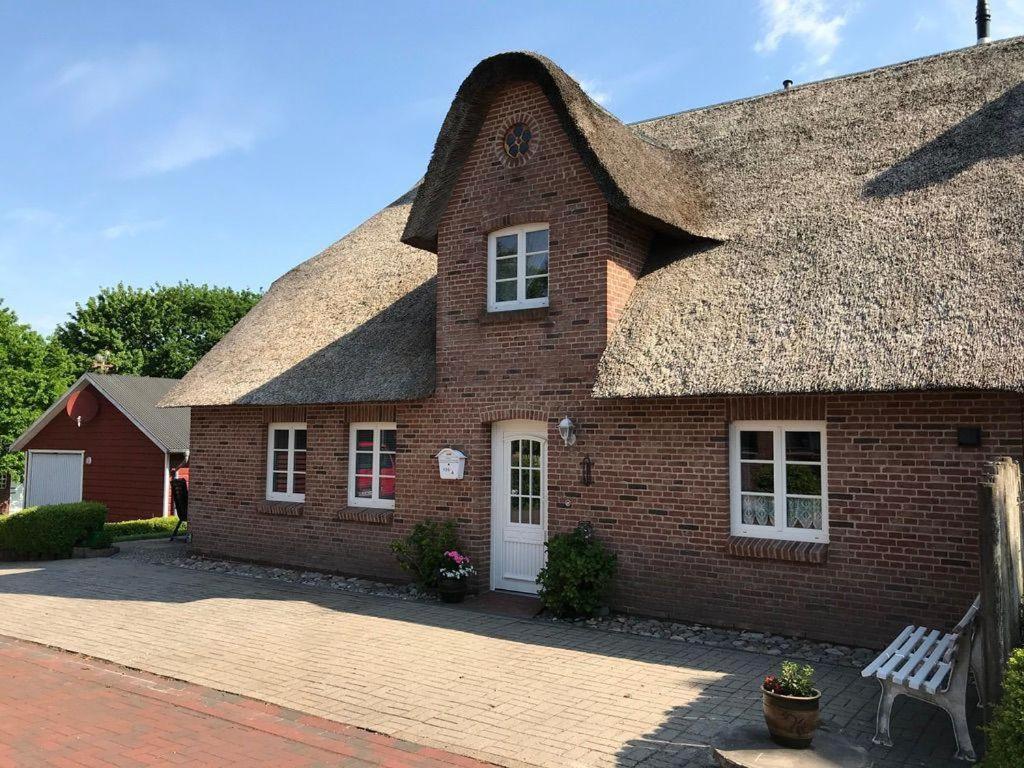 Villa Haus Dorfstraße Risum-Lindholm Exterior foto